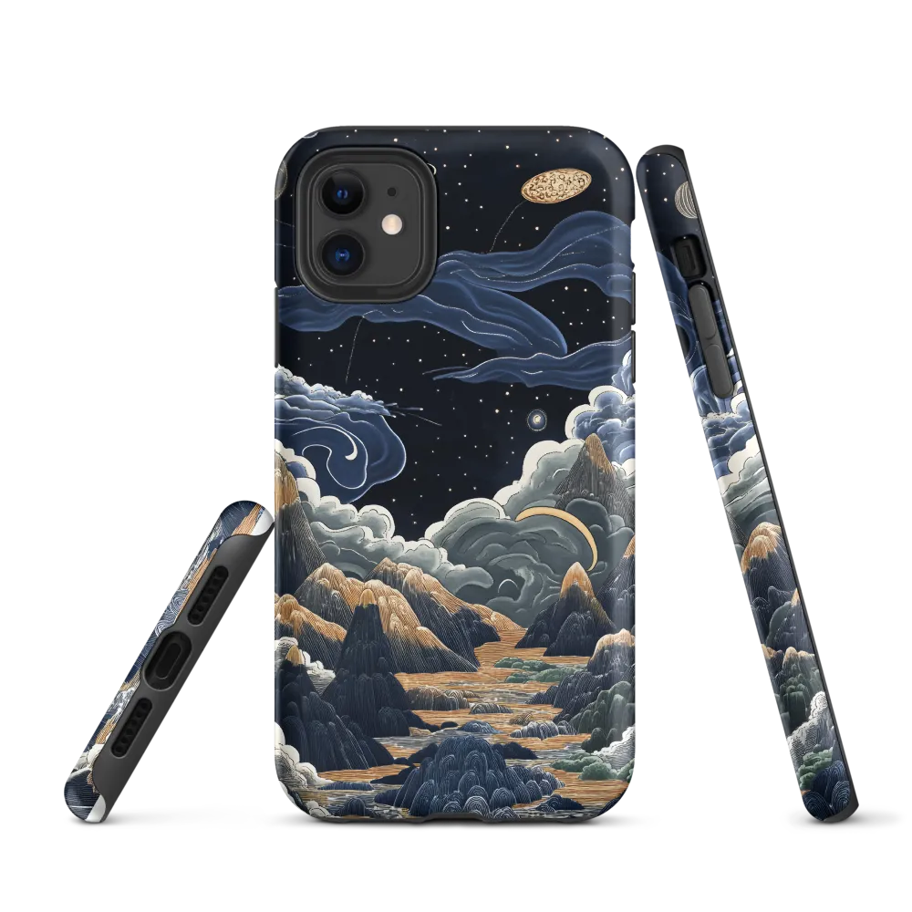Celestial Harmony: Peaks and Planets