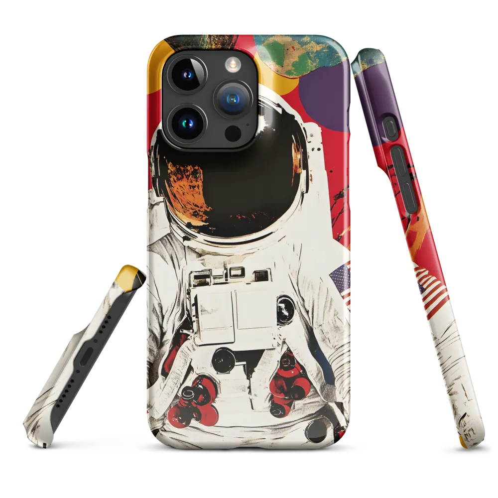 Cosmic Exploration: The Astronaut's Journey | Phone Case |  15 Pro Max | Snap Case | Glossy