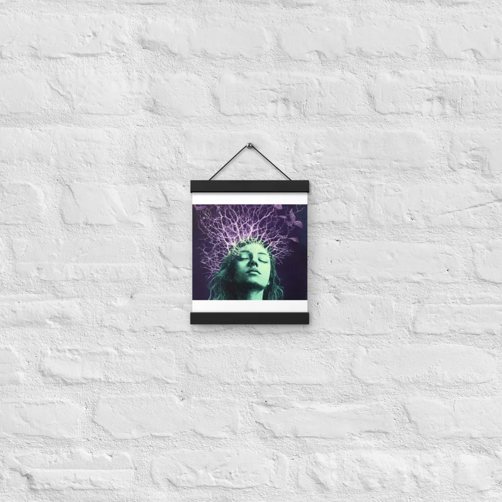 Whispers of Freedom | Poster With Black Wood Hanger | 8″×10″