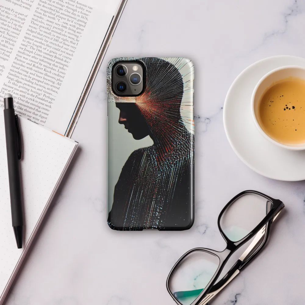 Radiant Reflection: An Abstract Journey of Thought | Phone Case |  11 Pro Max | Snap Case | Glossy