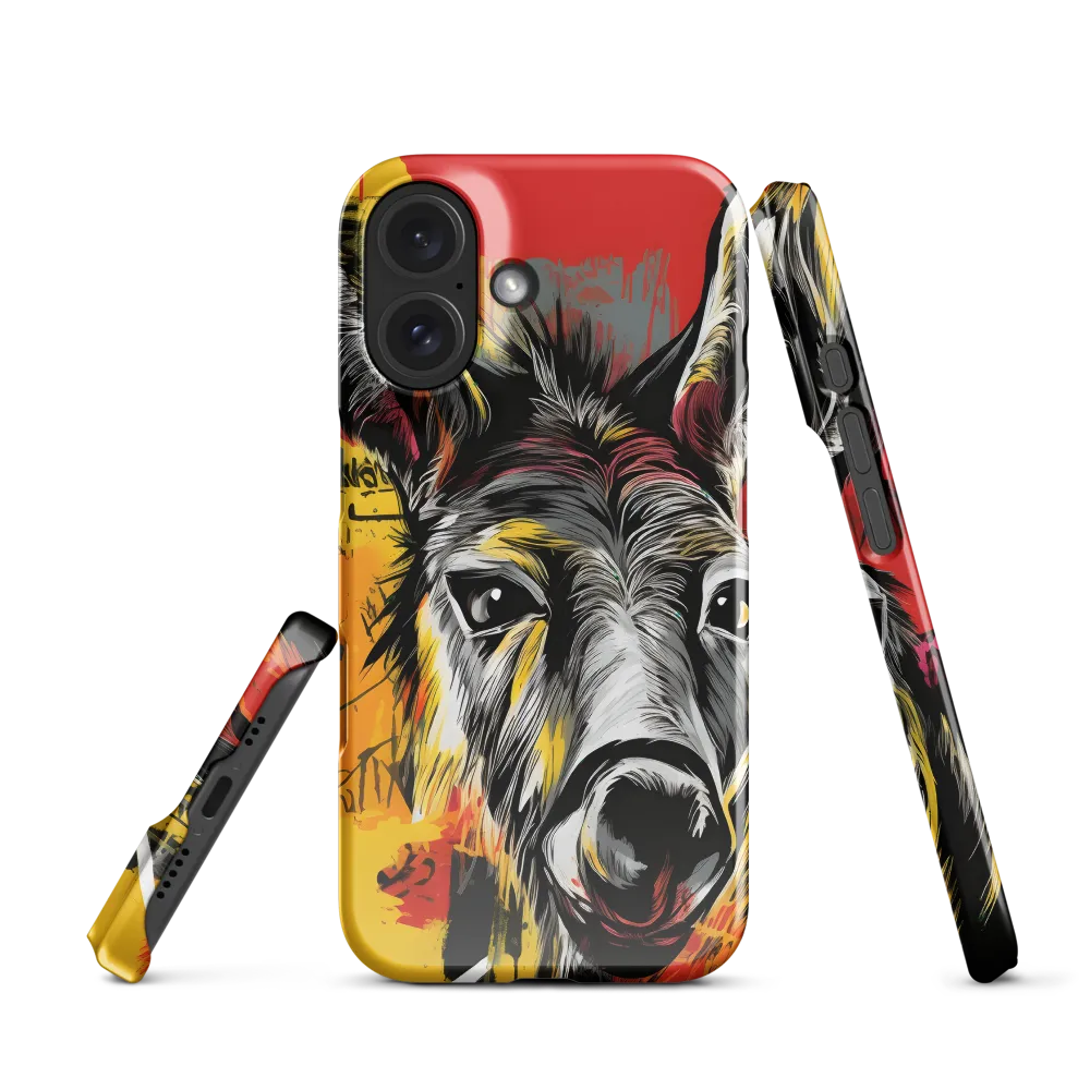 Playful Kangaroo Unleashed | Phone Case |  16 | Snap Case | Glossy