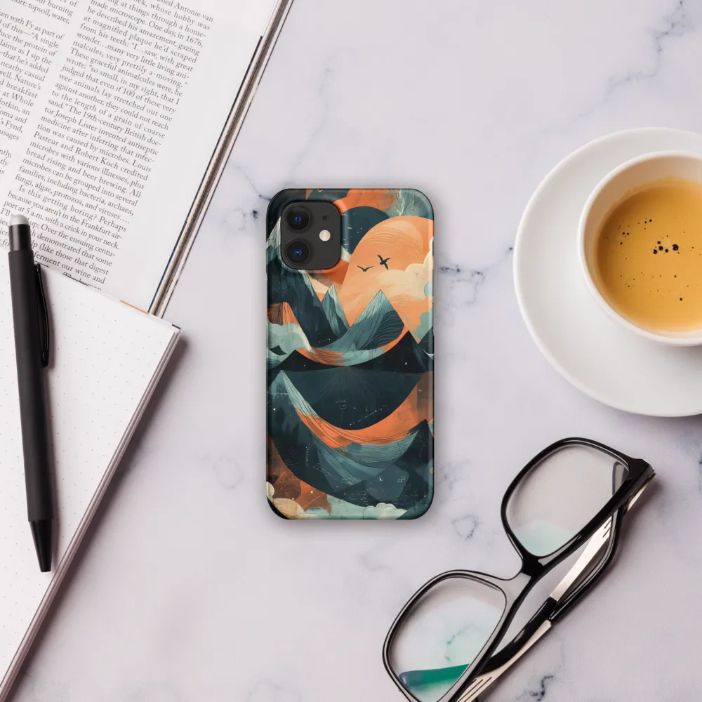 Ethereal Mountain Dreams | Phone Case |  12 Mini | Snap Case | Matte