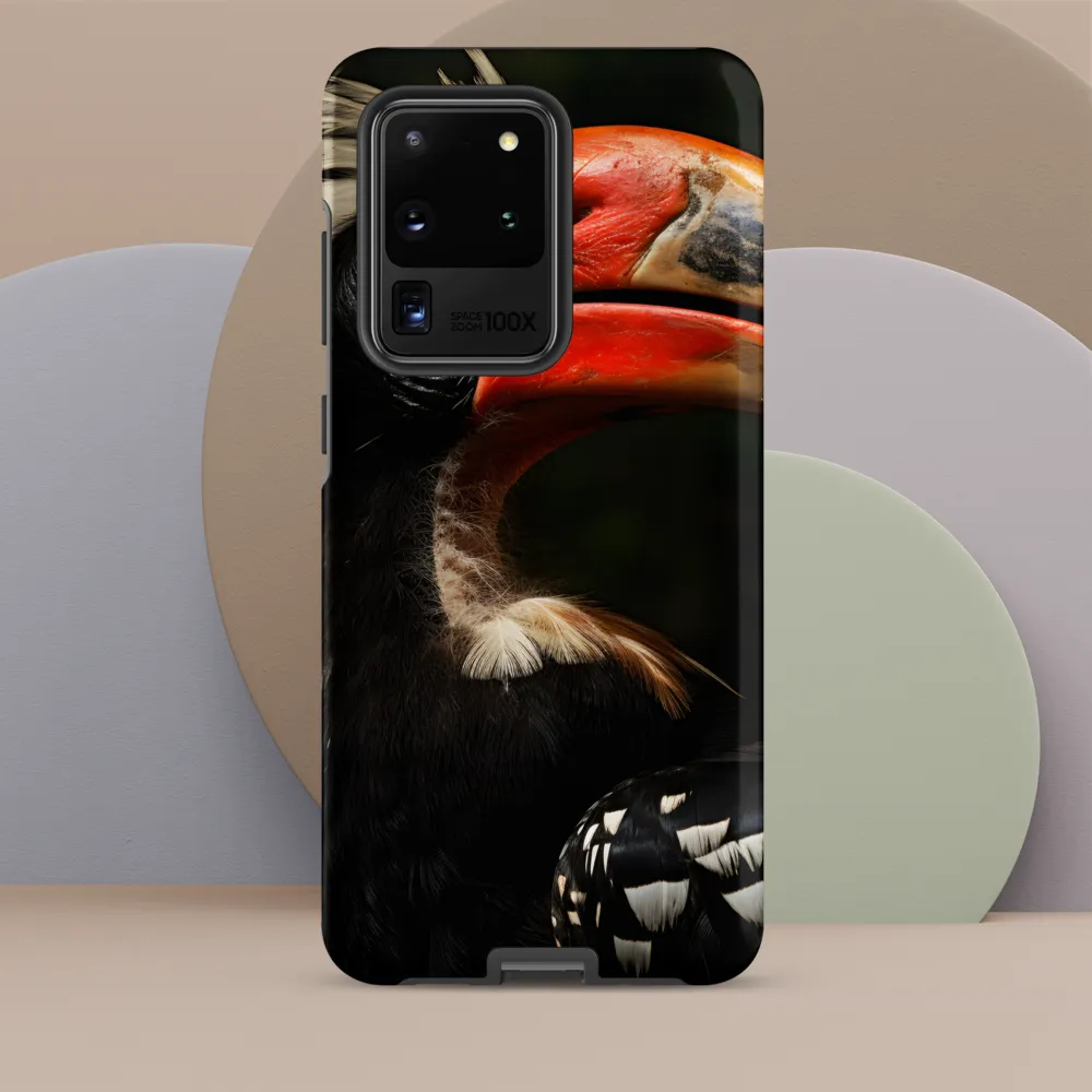 Majesty of the Hornbill | Phone Case |  S20 Ultra | Tough Case | Matte