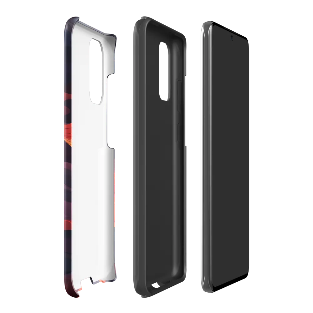 Ethereal Waves of Color | Phone Case |  S20 Plus | Tough Case | Glossy