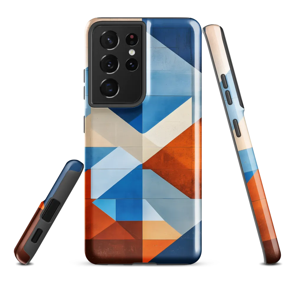 Geometric Harmony: A Vibrant Landscape