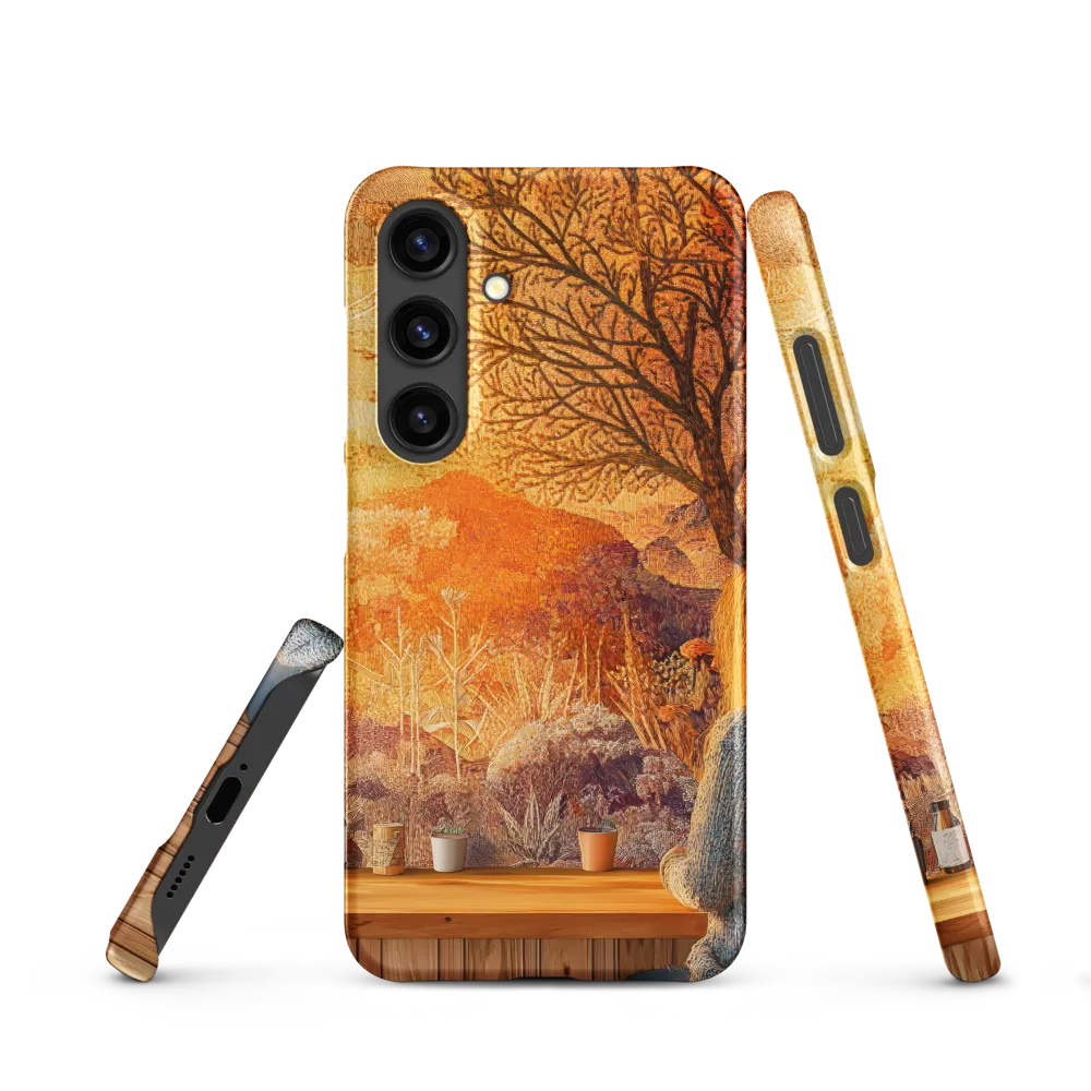 Whispers of a Golden Sunset | Phone Case |  S24 | Snap Case | Matte