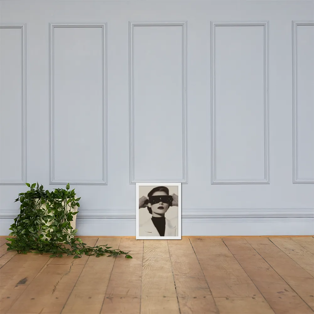 Celestial Elegance | Poster with White Frame | 11″×14″