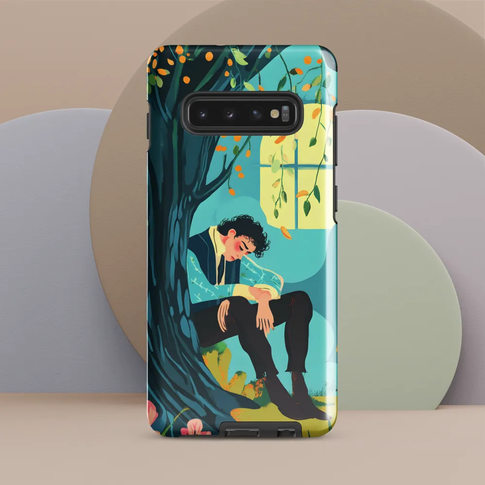 Reflections Under the Tree | Phone Case |  S10 Plus | Tough Case | Glossy