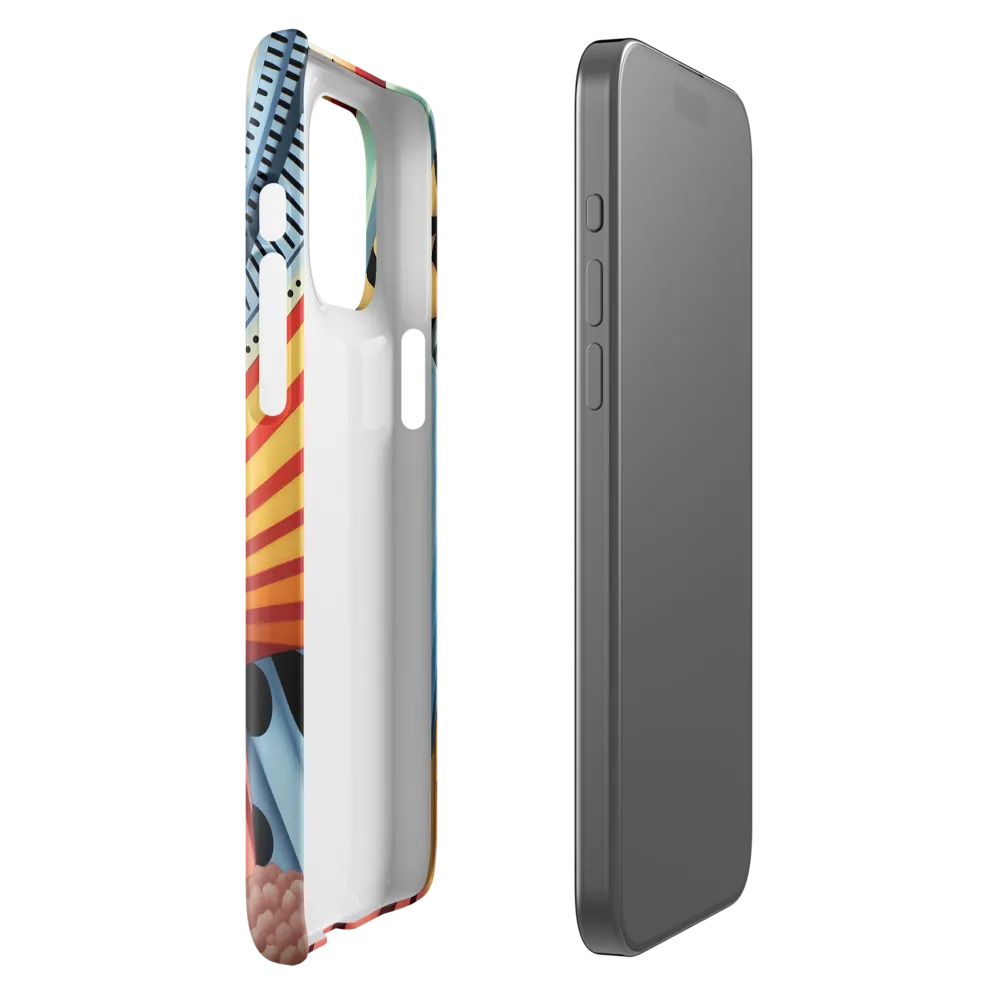 Symphony of Shapes | Phone Case |  15 Pro Max | Snap Case | Glossy