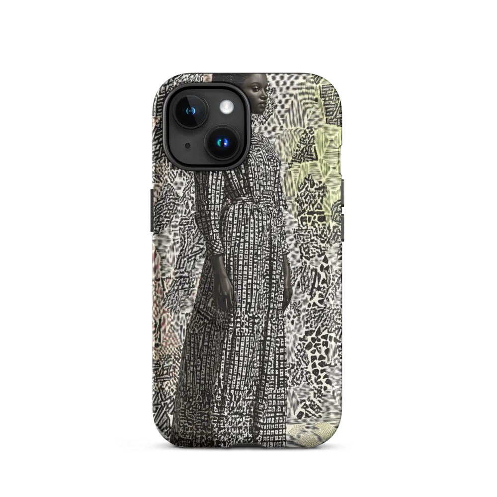Elegance in Abstract Patterns | Phone Case |  15 | MagSafe® Tough Case | Matte