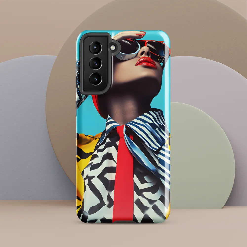 Chic Confidence in Bold Patterns