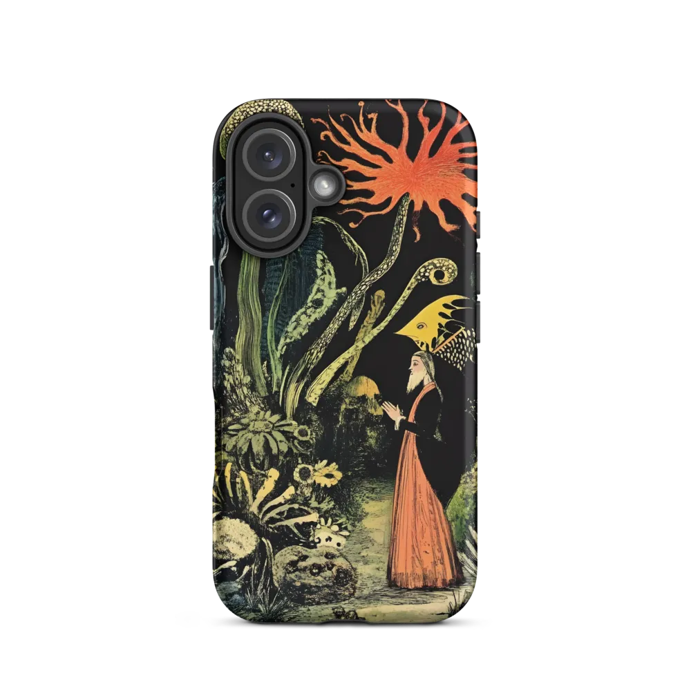 Enchanted Encounter in a Fantastical Garden | Phone Case