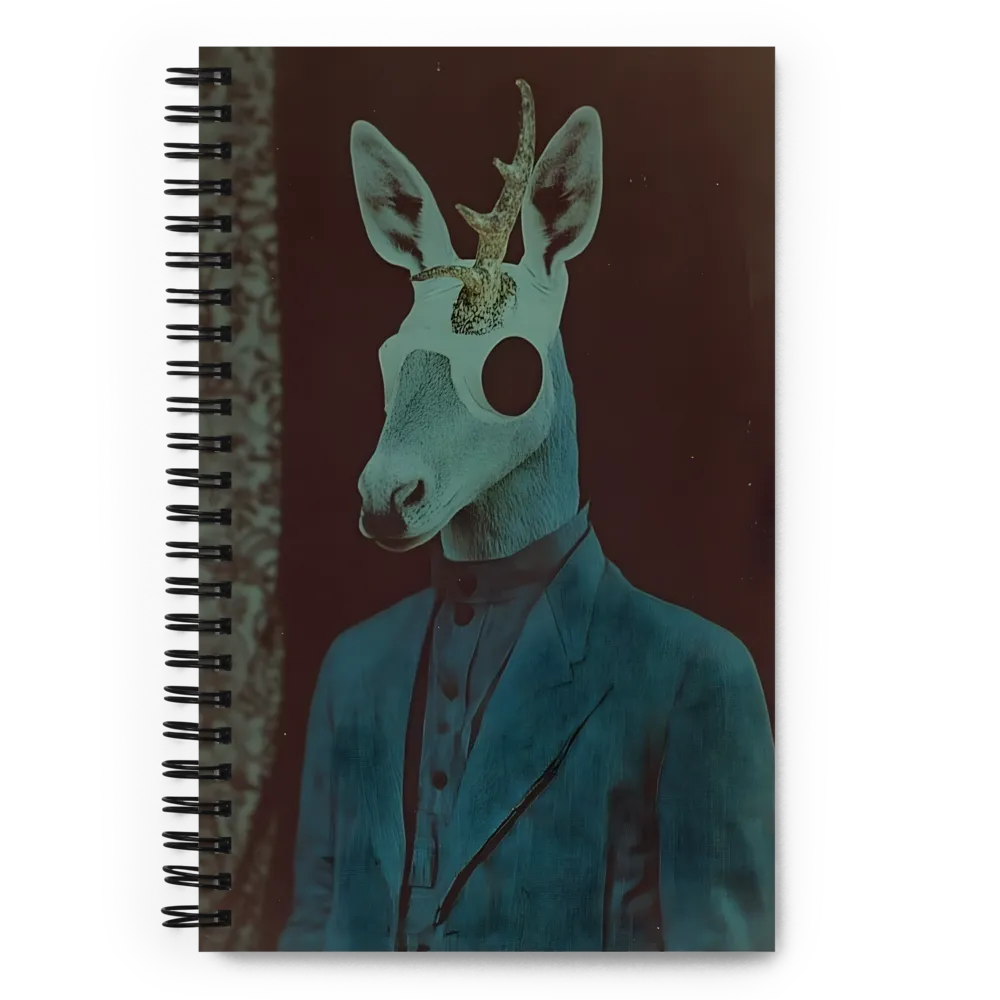 The Enigmatic Deer | Spiral Notebook