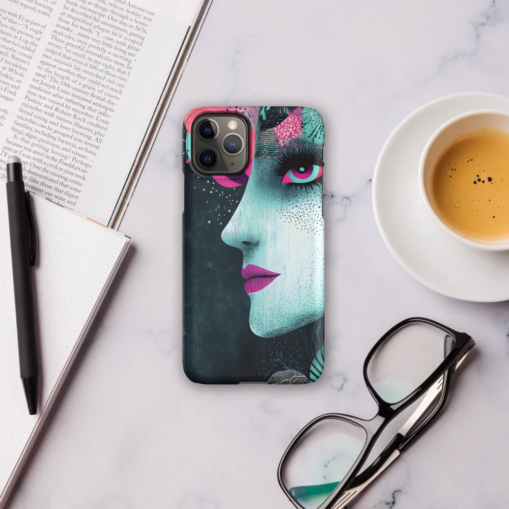 Mystical Beauty in Blue and Pink | Phone Case |  11 Pro | Snap Case | Matte