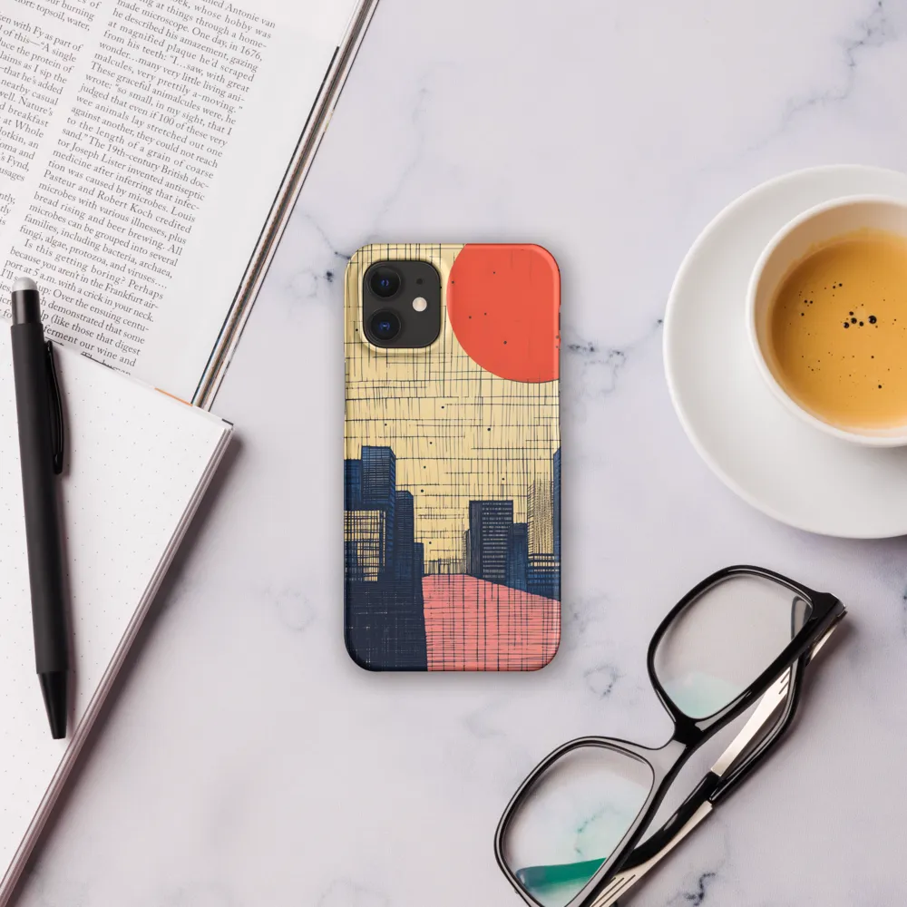 Urban Echoes: A Minimalist Cityscape