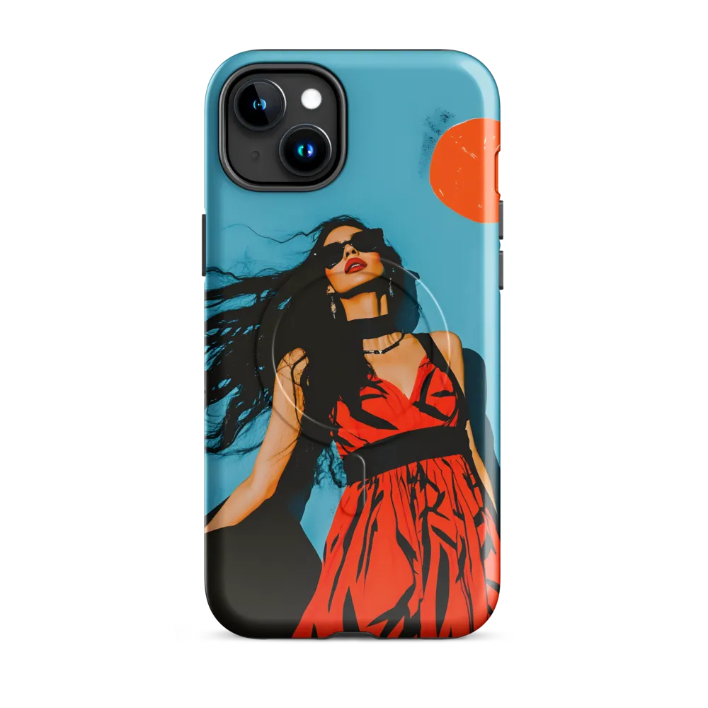 Sunset in Fashion: A Modern Portrait