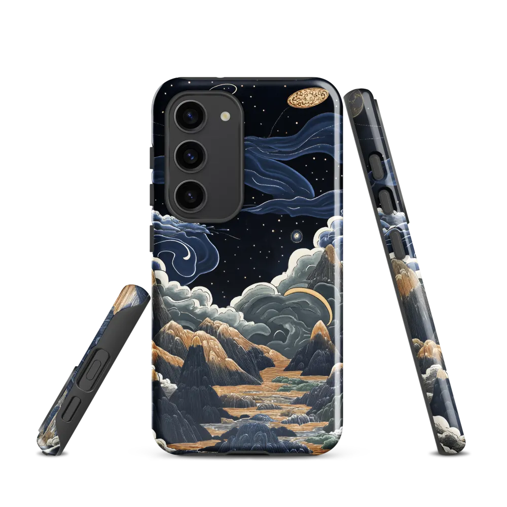 Celestial Harmony: Peaks and Planets