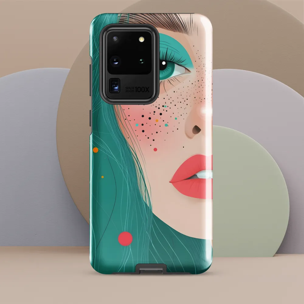 A Playful Portrait: Turquoise Temptation