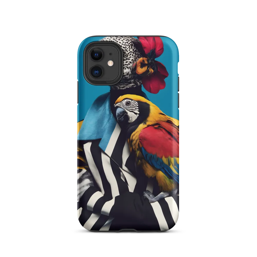 Vibrant Fusion of Flora and Fauna