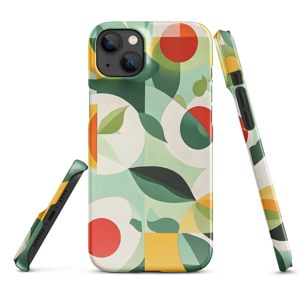 Harmony in Shapes: A Playful Abstract Design