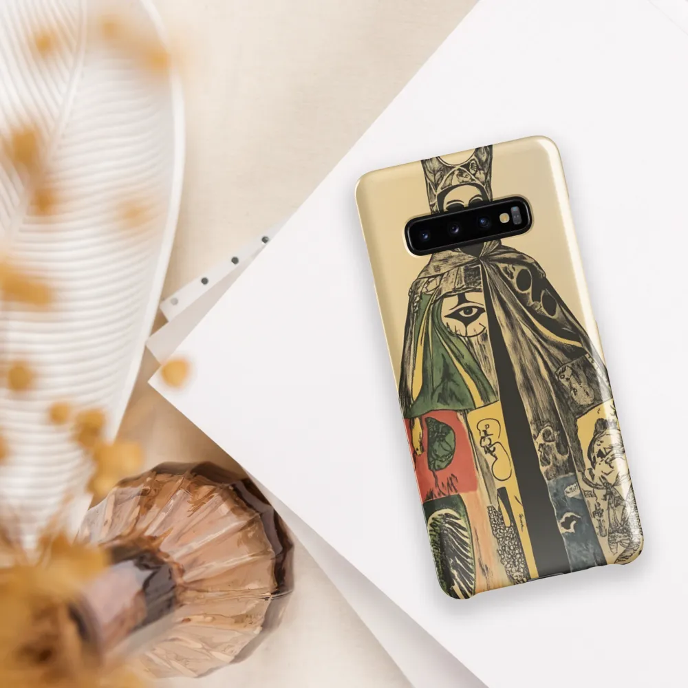 Mystical Cloak of Symbols | Phone Case |  S10 Plus | Snap Case | Glossy