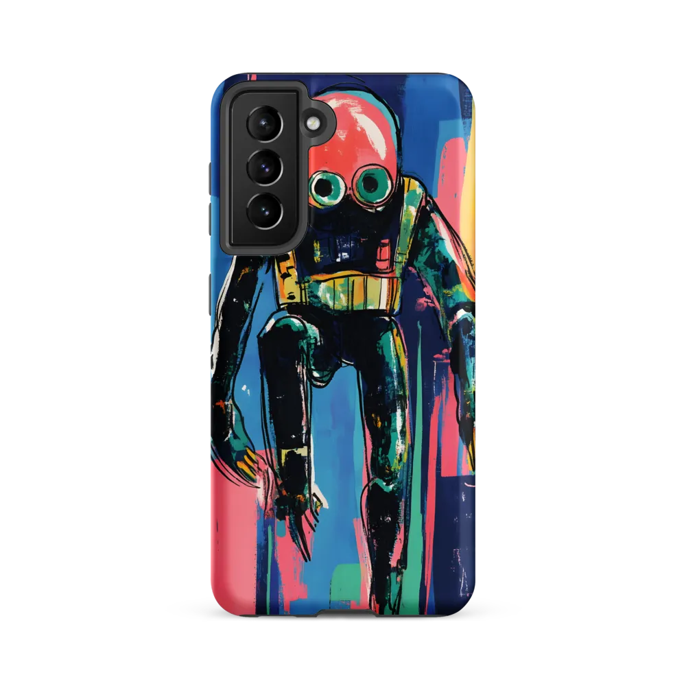 Diver in Vibrant Motion