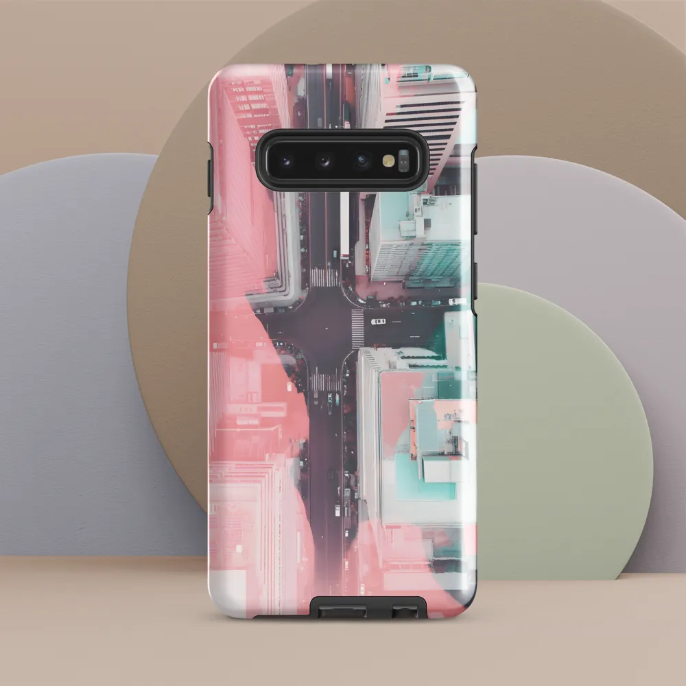 Urban Harmony: Aerial Perspectives | Phone Case |  S10 Plus | Tough Case | Glossy