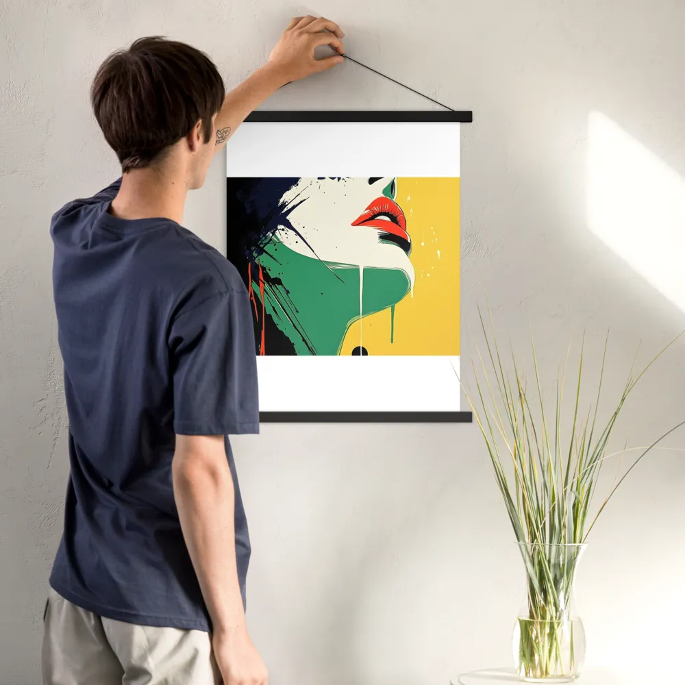 Bold Reflections: A Pop Art Portrait