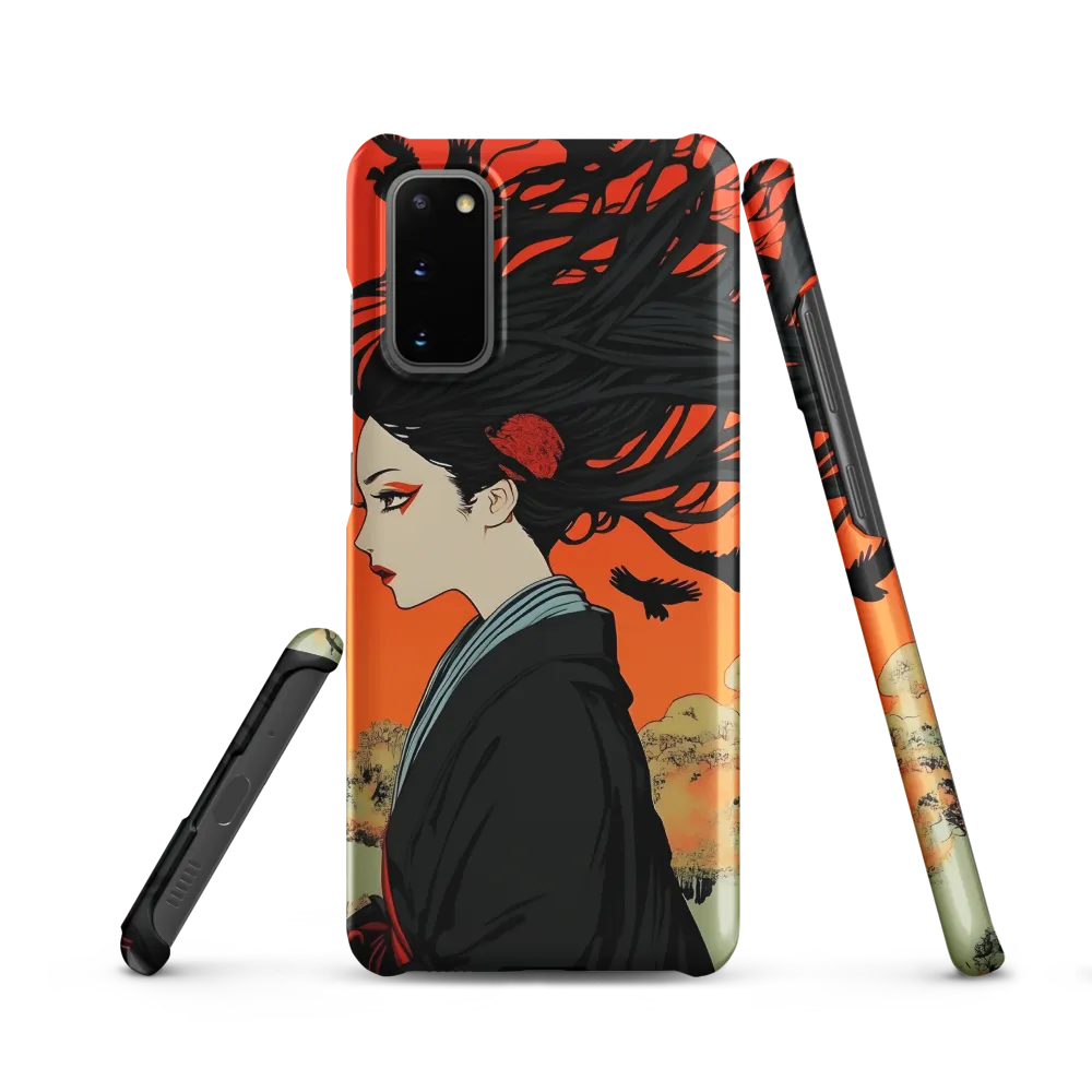 Whispers of Shadows | Phone Case |  S20 | Snap Case | Matte