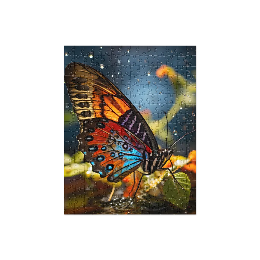 Dance of Colors: The Butterfly's Elegance | Jigsaw Puzzle | 252/520 pieces