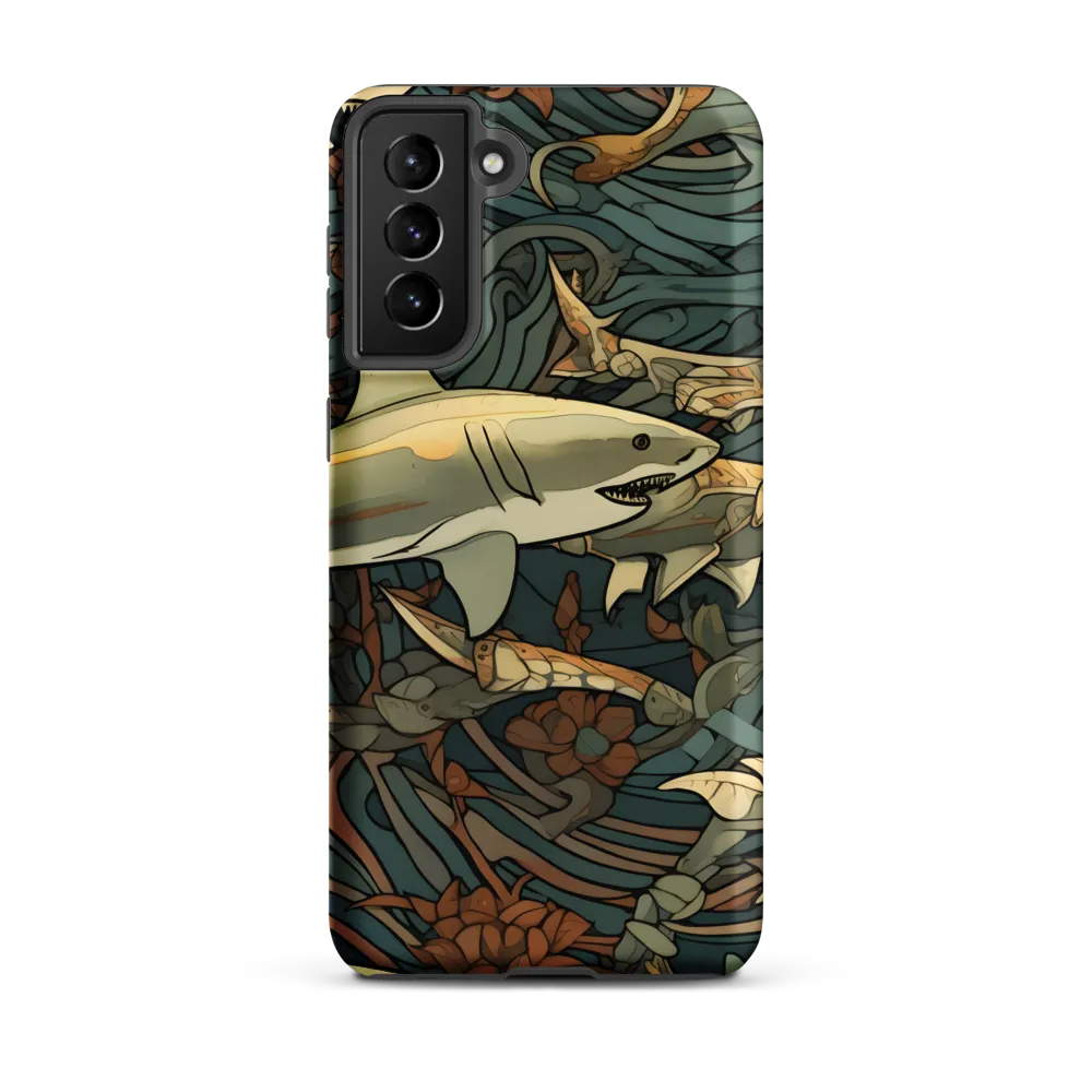 Dynamic Harmony of Sharks and Flora
