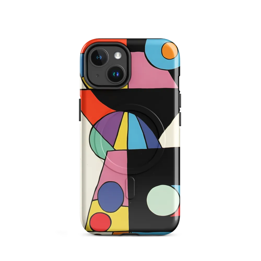 The Play of Shapes | Phone Case |  14 | MagSafe® Tough Case | Glossy
