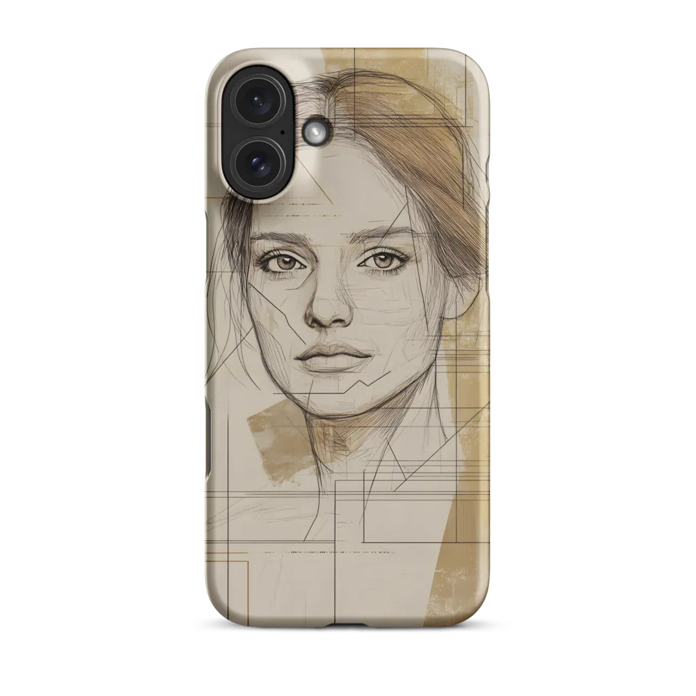 Geometric Elegance: A Modern Portrait