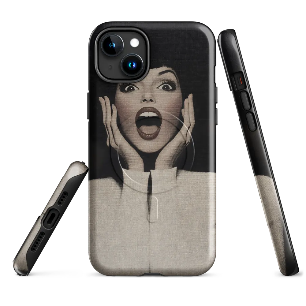 Eloquent Expression | Phone Case |  15 Plus | MagSafe® Tough Case | Glossy