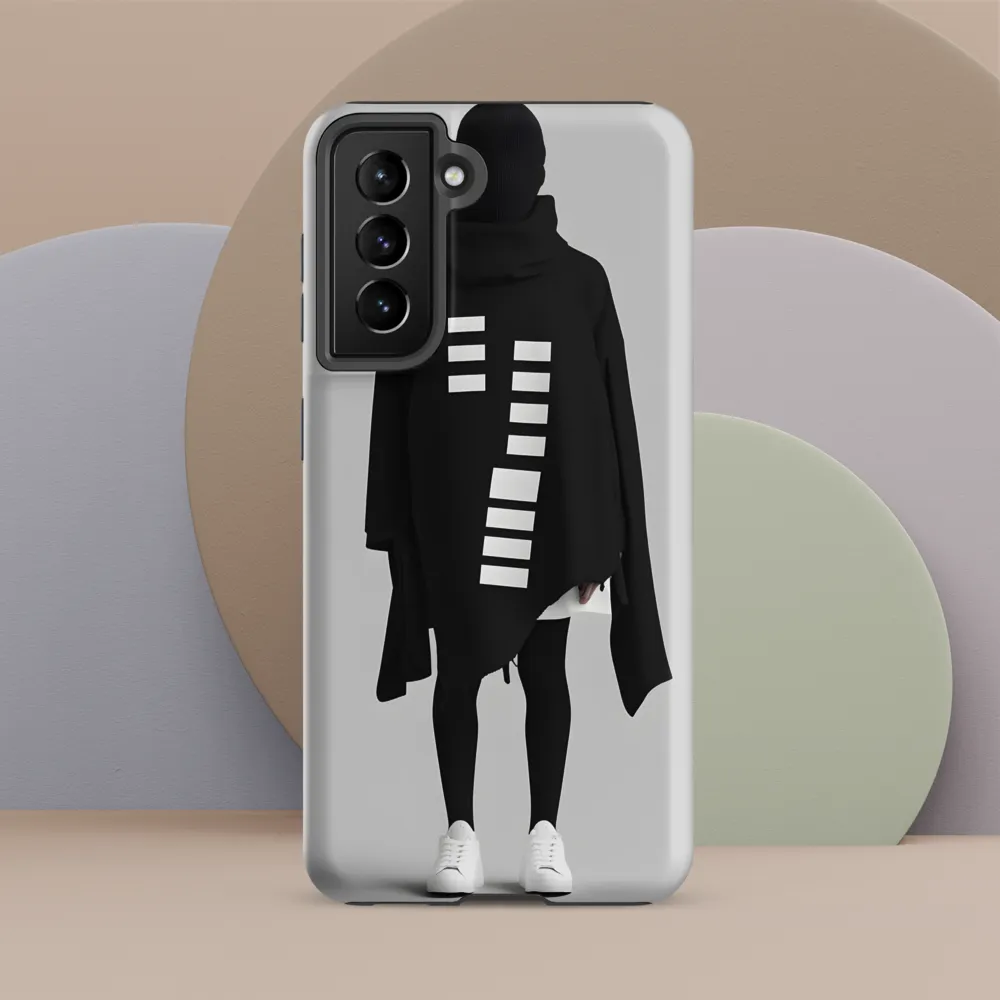 Enigmatic Layers: A Study in Minimalist Fashion