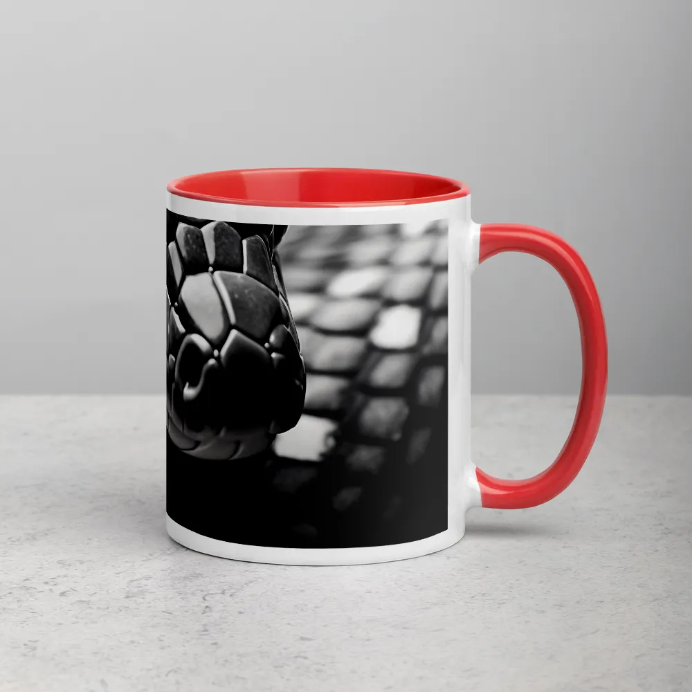 Macro Photography of a Snake | Mug