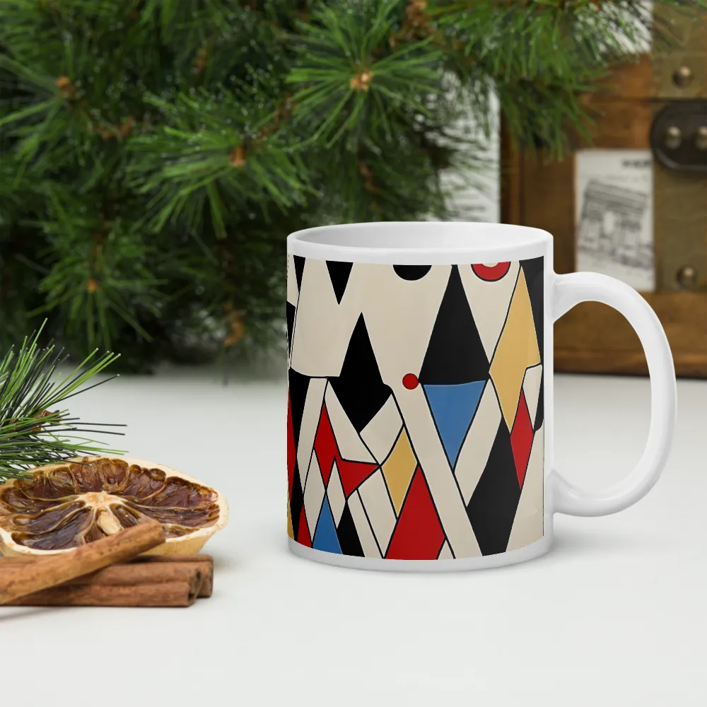 Dynamic Geometric Symphony | Mugs | Multiple Sizes & Colors