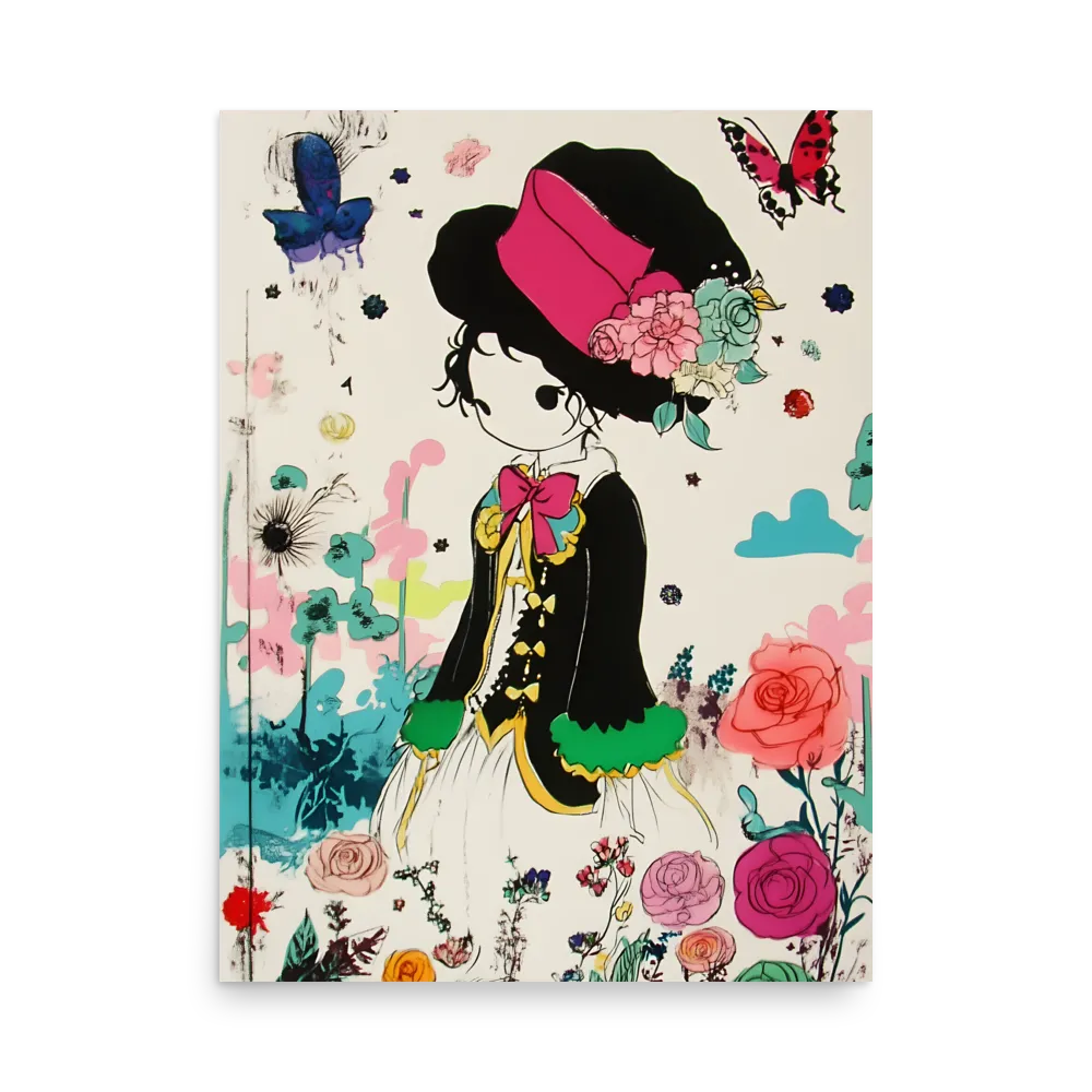 Whimsical Garden Reverie | Poster | 18″×24″