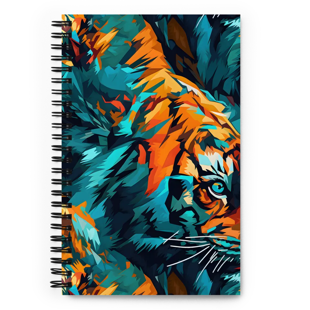 Dynamic Essence of the Tiger | Spiral Notebook