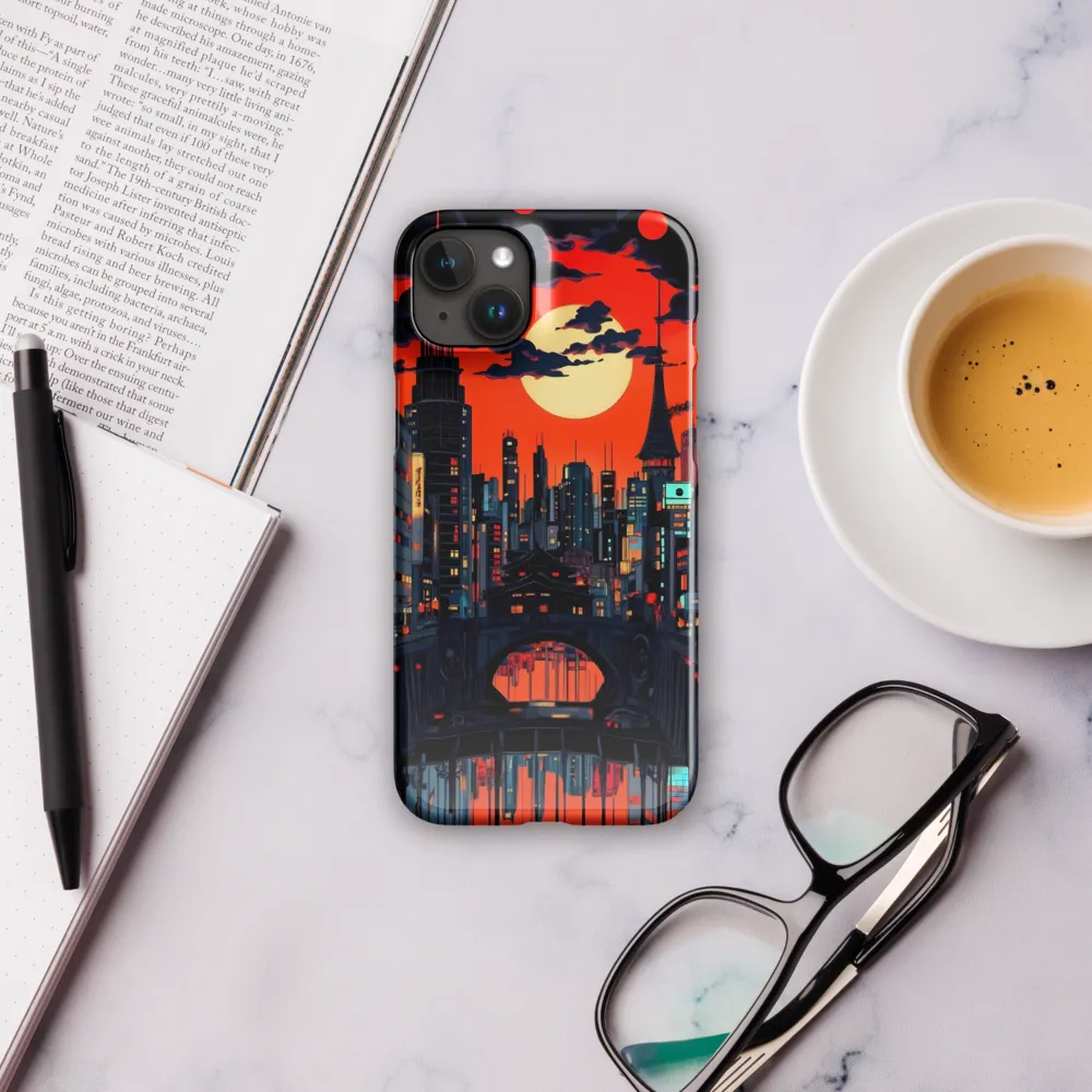 Nightfall in a Neon City