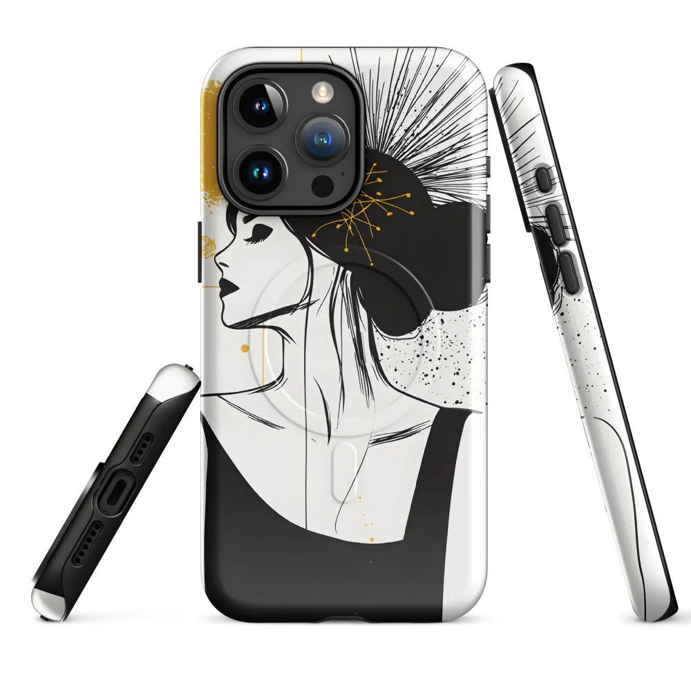 Ethereal Elegance | Phone Case |  15 Pro Max | MagSafe® Tough Case | Glossy