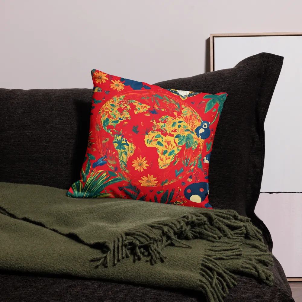 Celebration of Life on Earth | Pillow & Pillow Case | Multiple Sizes