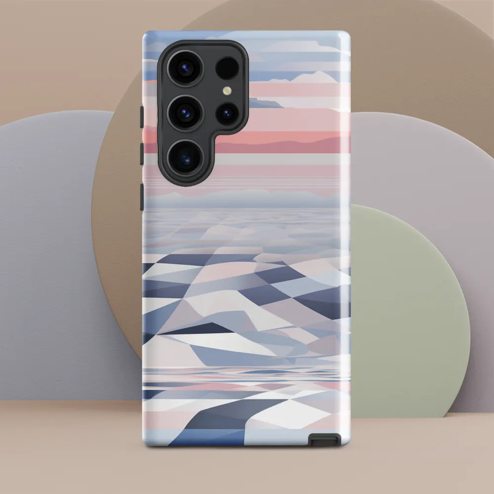 Serenity in Abstraction | Phone Case |  S23 Ultra | Tough Case | Glossy