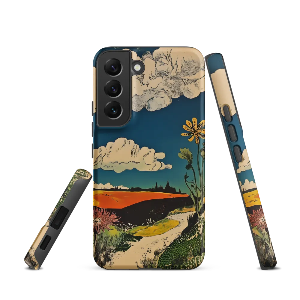 Surreal Blooming Landscape