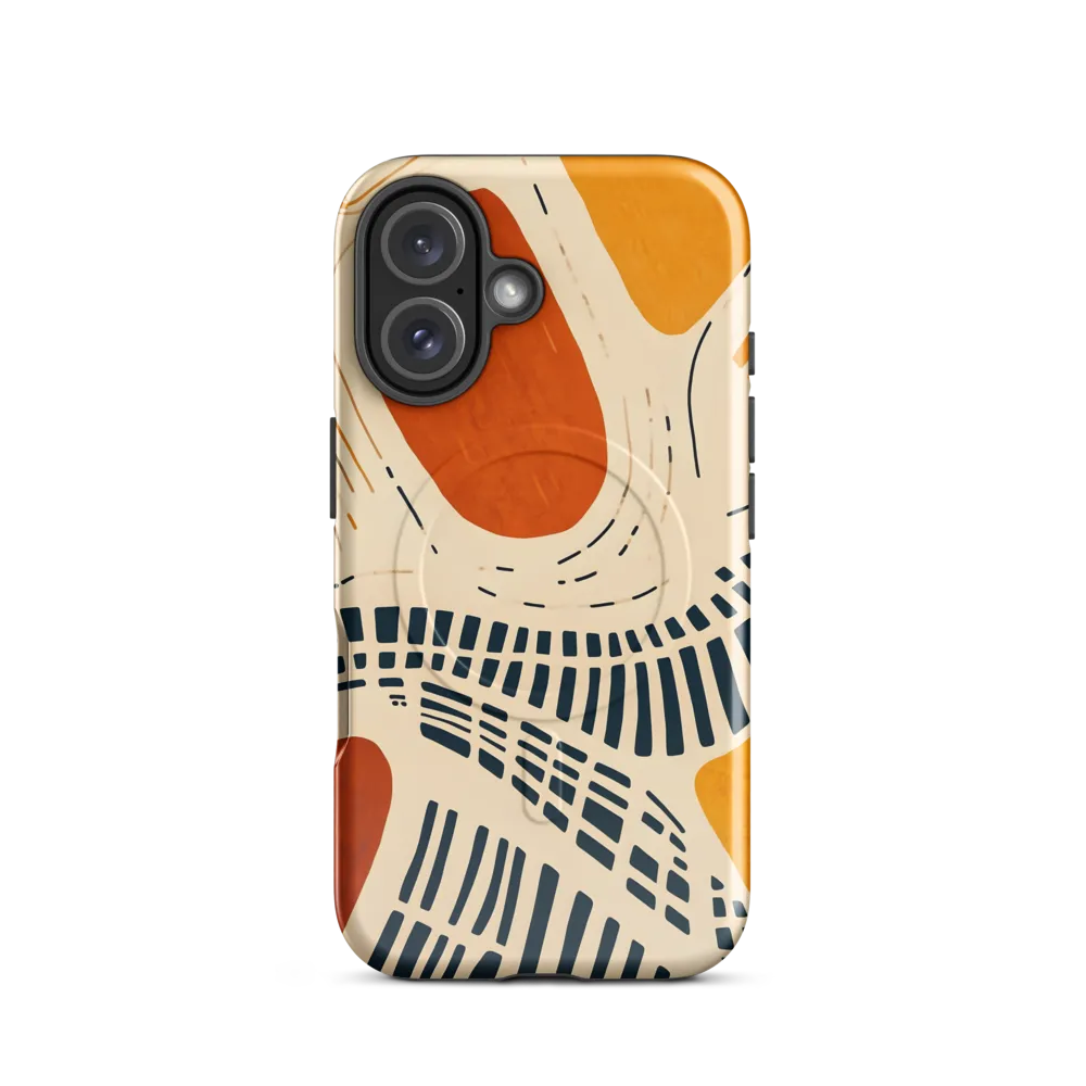 Urban Patterns in Harmony | Phone Case |  16 | MagSafe® Tough Case | Glossy