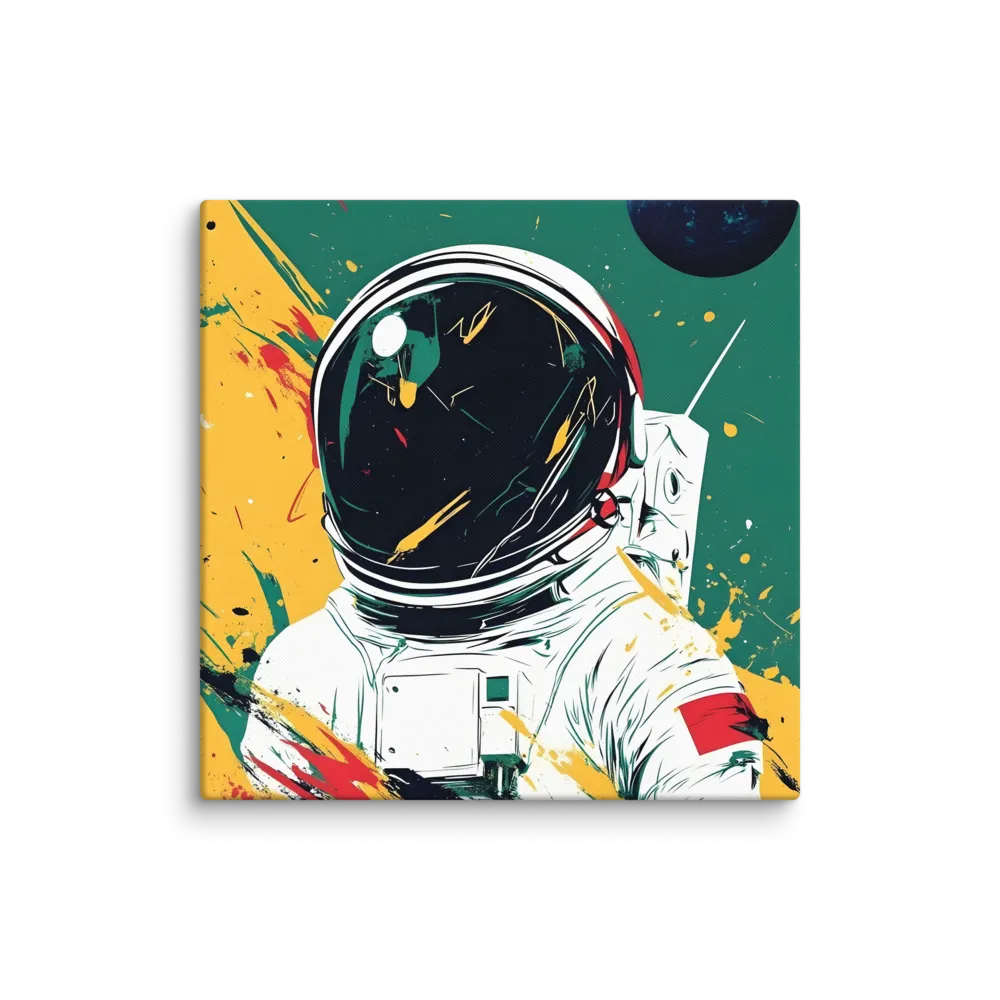 Galactic Explorer: A Modern Odyssey | Canvas | 24″×24″