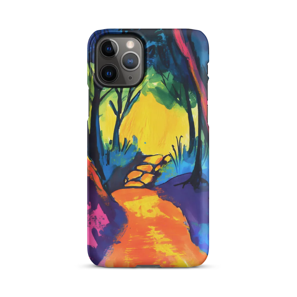 Path Through a Vibrant Forest