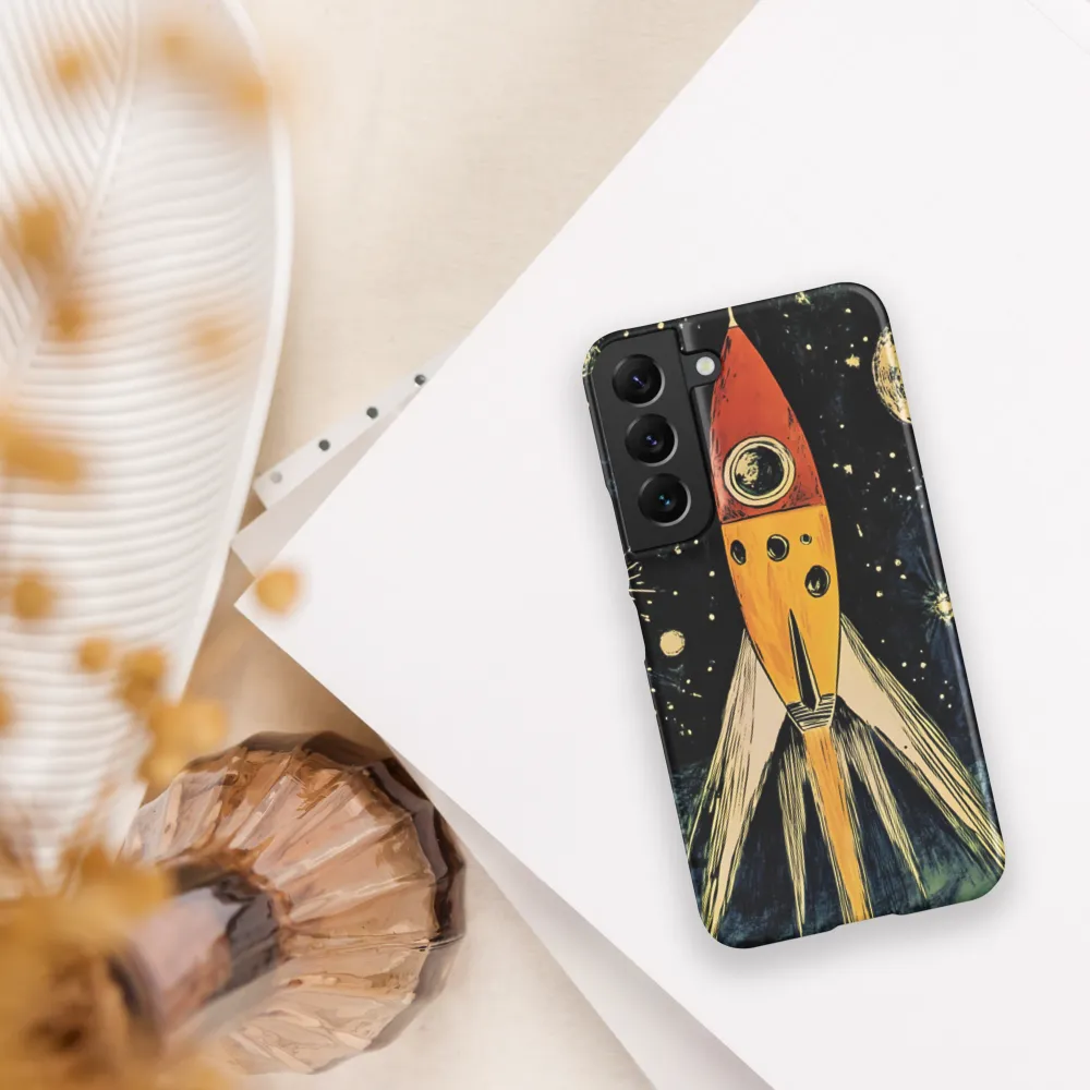Journey into the Cosmos | Phone Case |  S22 | Snap Case | Matte
