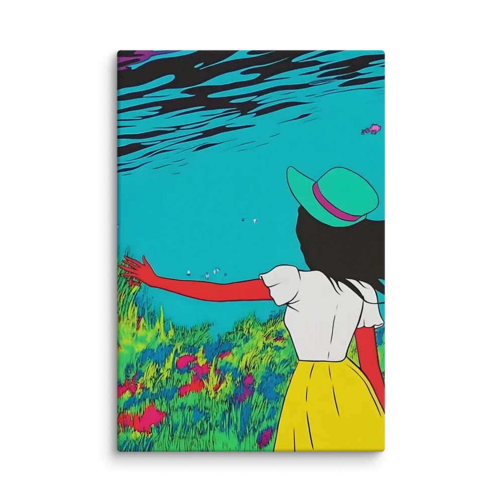 Whimsical Encounter | Canvas | 16″×24″