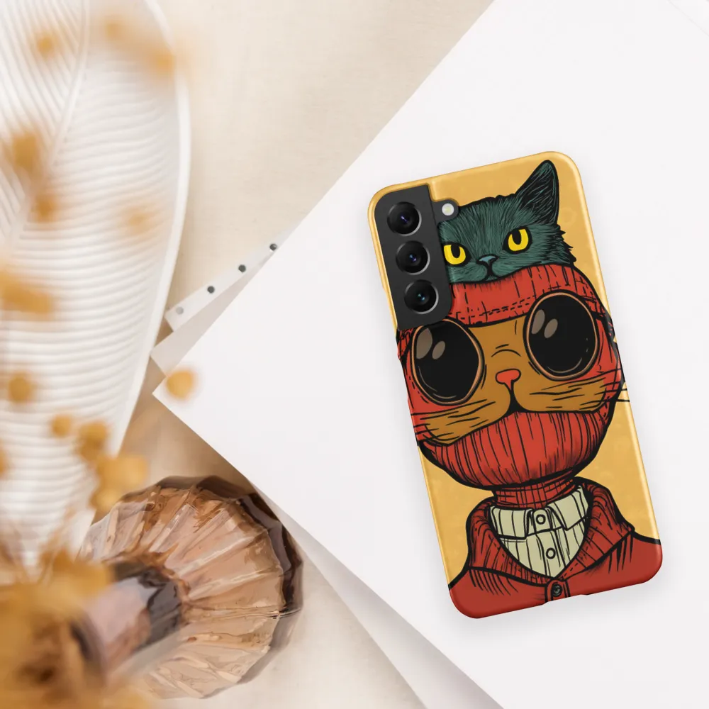 Whimsical Fusion: Cat and Human